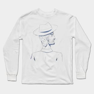 Blue Man Long Sleeve T-Shirt